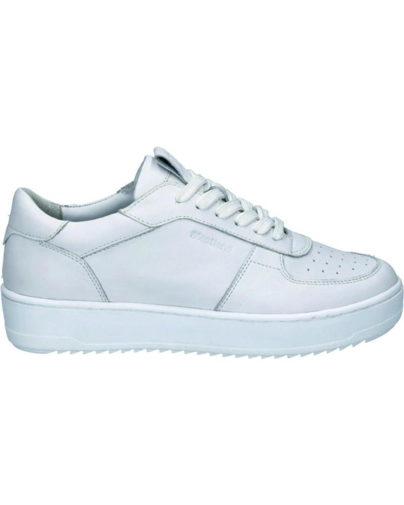 Deportivas de Mujer WESTLAND EVRON-01 PIEL BLANCA BLANCO