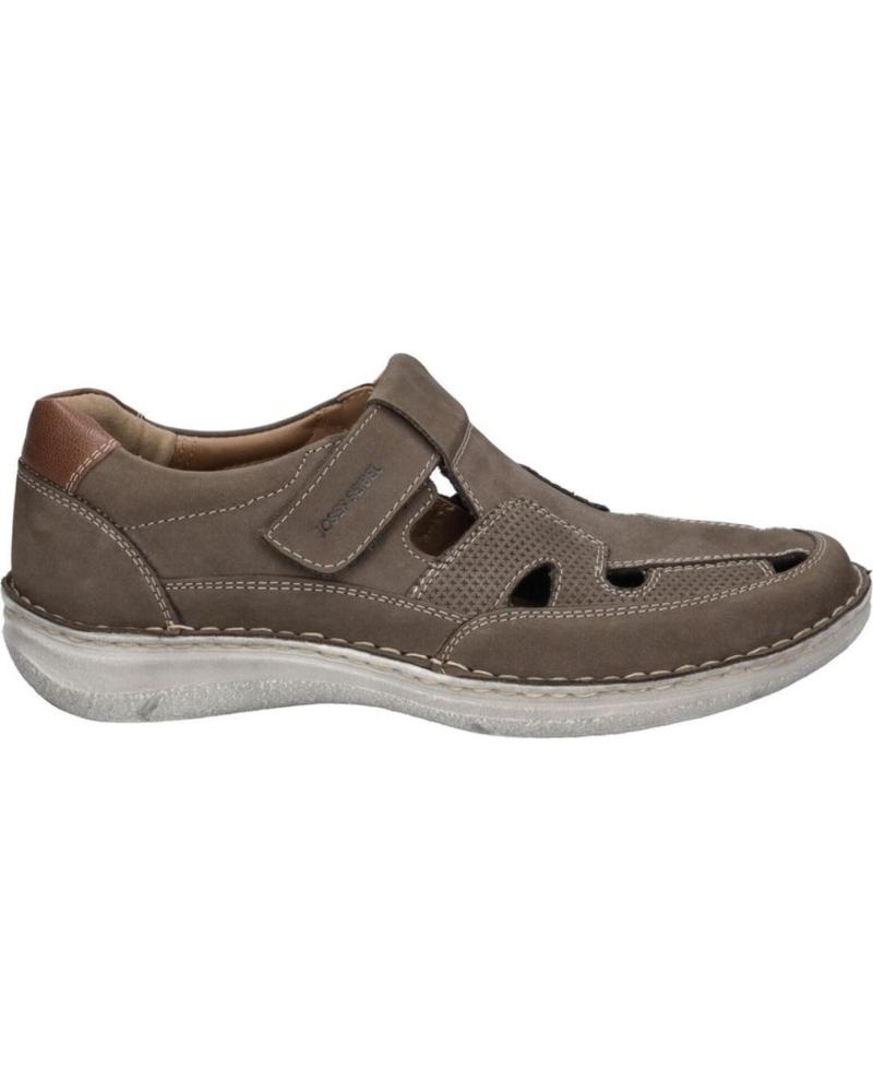 Sandalias de Hombre JOSEP SEIBEL ANVERS 81 NUBUCK GRA GRIS
