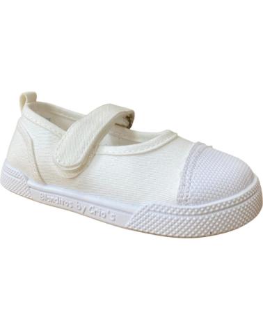 Sportif-De-Niña-CRIOS-BLANDITOS-DE-LONA-CEREZA-BLANCO