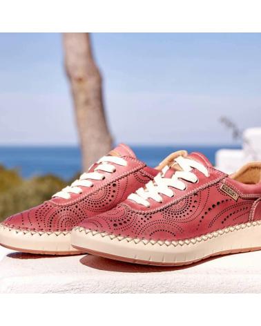 Zapatillas deporte pour Femme PIKOLINOS ZAPATILLAS PIEL CORAL CONFETTI