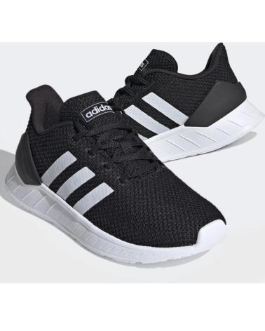 Deportivas de Niña y Niño ADIDAS QUESTAR FLOW NXT FZ2957 NEGRO-BLANCO