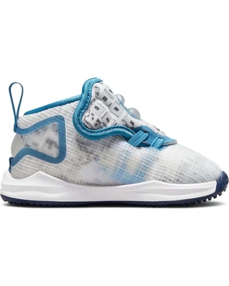 Sportschuhe für Mädchen und Junge nike ZAPATILLAS SNEAKERS LEBRON 19 PARA BEBE EN COLOR AZUL AZUL