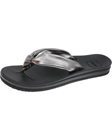 Chanclas de Mujer  SANDALIA DEDO GLOW BEPPI PLATEADO