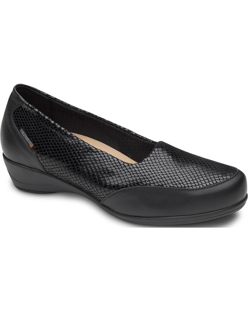 Zapatos de Mujer CALZAMEDI BAILARINAS 0602 NEGRO