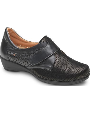 Mocasines de Mujer CALZAMEDI ZAPATOS ELASTICO 0685 NEGRO