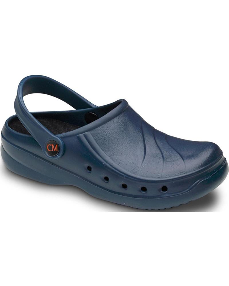 Man and Woman Clogs CALZAMEDI ZUECO DE TRABAJO ANATOMICO UNISEX MARINO