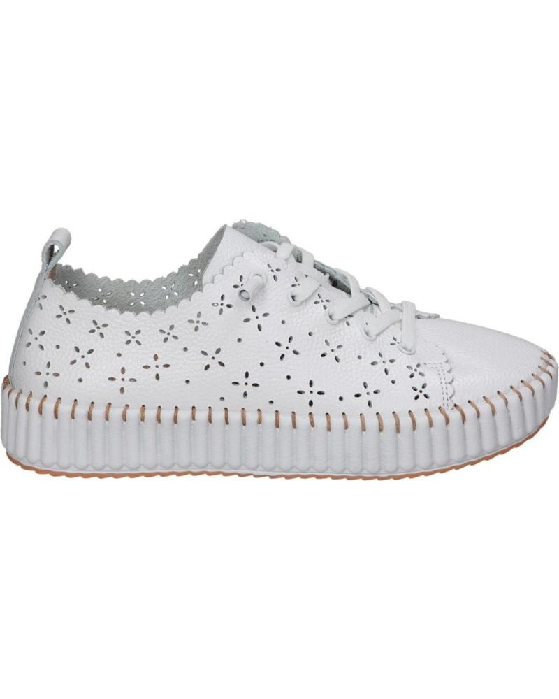 Sneaker für Damen THE HAPPY MONK ZAPATILLAS MALLORCA-006 BLANCO
