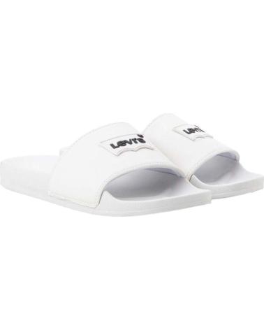 Zehansandalen-De-Mujer-LEVIS-CHANCLA-JUNE-BATWING-BLANCO-BLANCO