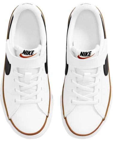Deportivas de Niña y Niño NIKE ZAPATILLAS COURT LEGACY DA5381 BLANCO
