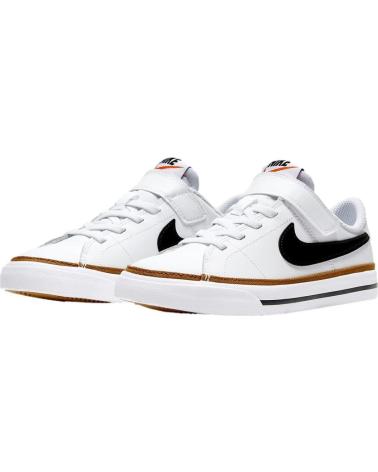 Deportivas de Niña y Niño NIKE ZAPATILLAS COURT LEGACY DA5381 BLANCO