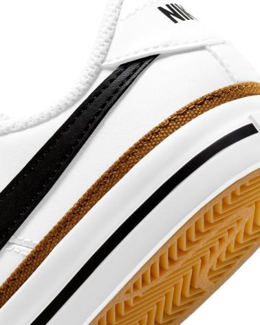 Deportivas de Niña y Niño NIKE ZAPATILLAS COURT LEGACY DA5381 BLANCO