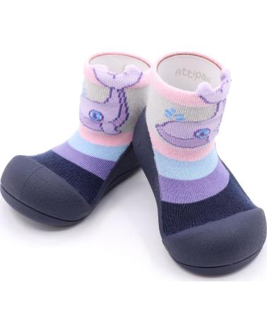 Baby für Mädchen und Junge ATTIPAS PRIMEROS PASOS BALLENA WH02 MULTICOLOR