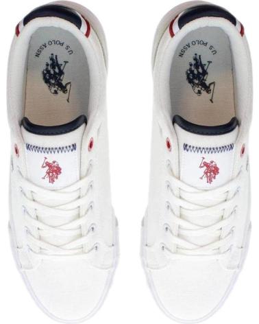 Deportivas de Hombre US POLO ASSN ZAPATILLA U S POLO BASTER BASTER001A WHI BLANCO