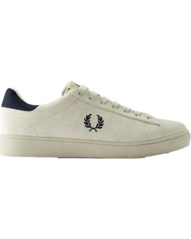 Deportivas de Mujer FRED PERRY ZAPATILLAS MUJER SPENCER NUBUCK B5309 BLANCO
