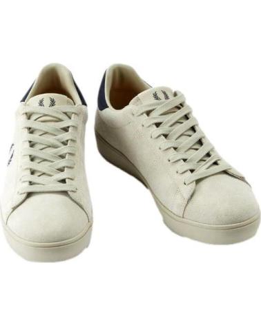 Deportivas de Mujer FRED PERRY ZAPATILLAS MUJER SPENCER NUBUCK B5309 BLANCO