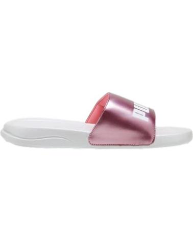 Chanclas de Mujer PUMA CHANCLAS POPCAT 20 GIRLPOWER ROSA
