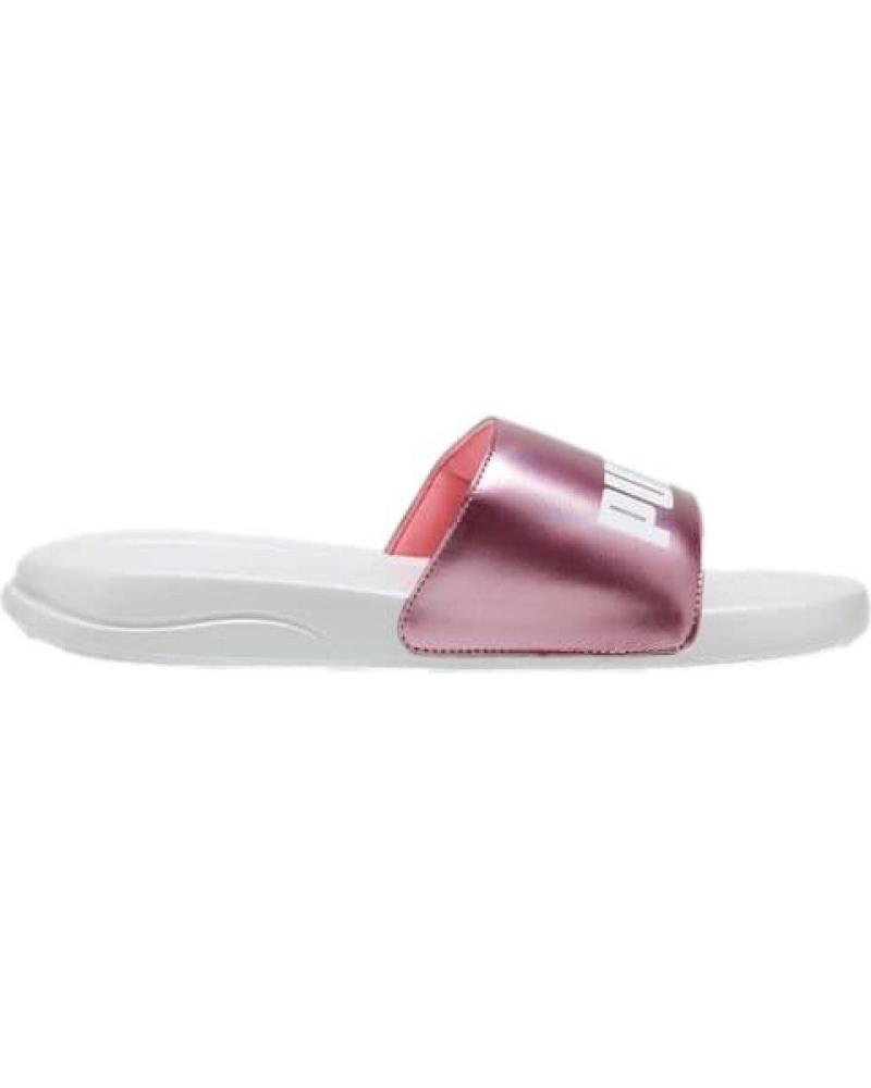 Chanclas de Mujer PUMA CHANCLAS POPCAT 20 GIRLPOWER ROSA