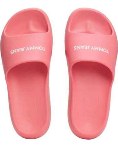 Chanclas-De-Mujer-TOMMY-JEANS-PALAS-CHUNKY-FLATFORM-ROSA