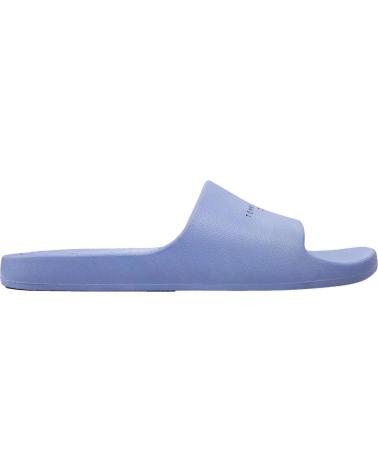 Chanclas de Mujer TOMMY JEANS CHANCLAS TJW PRINTED PU POOL EN0EN02693 AZUL