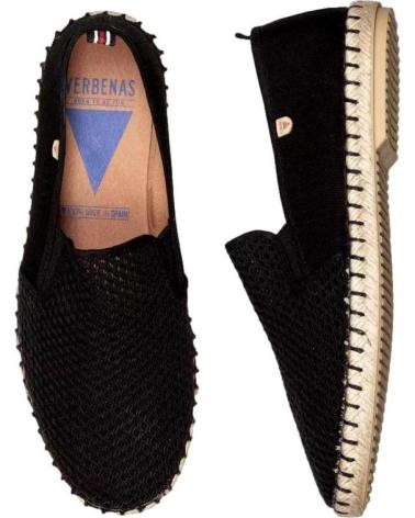 Sneaker-De-Hombre-VERBENAS-ALPARGATAS-HOMBRE-TOM-REJILLA-PARIS-NEGRO