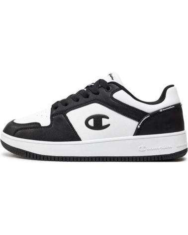 CHAMPION ZAPATILLAS LOW CUT REBOUND 2 0 BLANCAS NEGRO S21906-WW019 CA CLARO