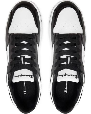 CHAMPION ZAPATILLAS LOW CUT REBOUND 2 0 BLANCAS NEGRO S21906-WW019 CA CLARO