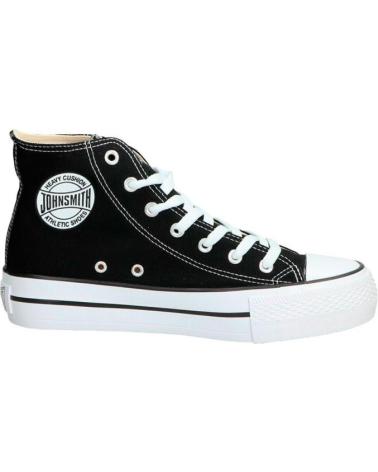 Deportivas de Mujer JOHN SMITH J SMITH LIBEL HIGH ZAPATILLAS MUJER LONA NEGRO