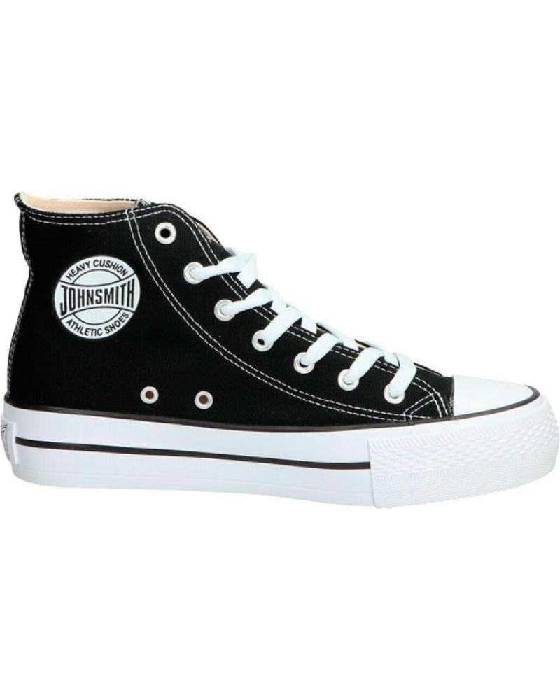 Deportivas de Mujer JOHN SMITH J SMITH LIBEL HIGH ZAPATILLAS MUJER LONA NEGRO