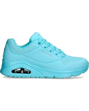 Sportif pour Femme et Fille SKECHERS MUJER UNO STAND ON AIR 73690-LTBL AZUL