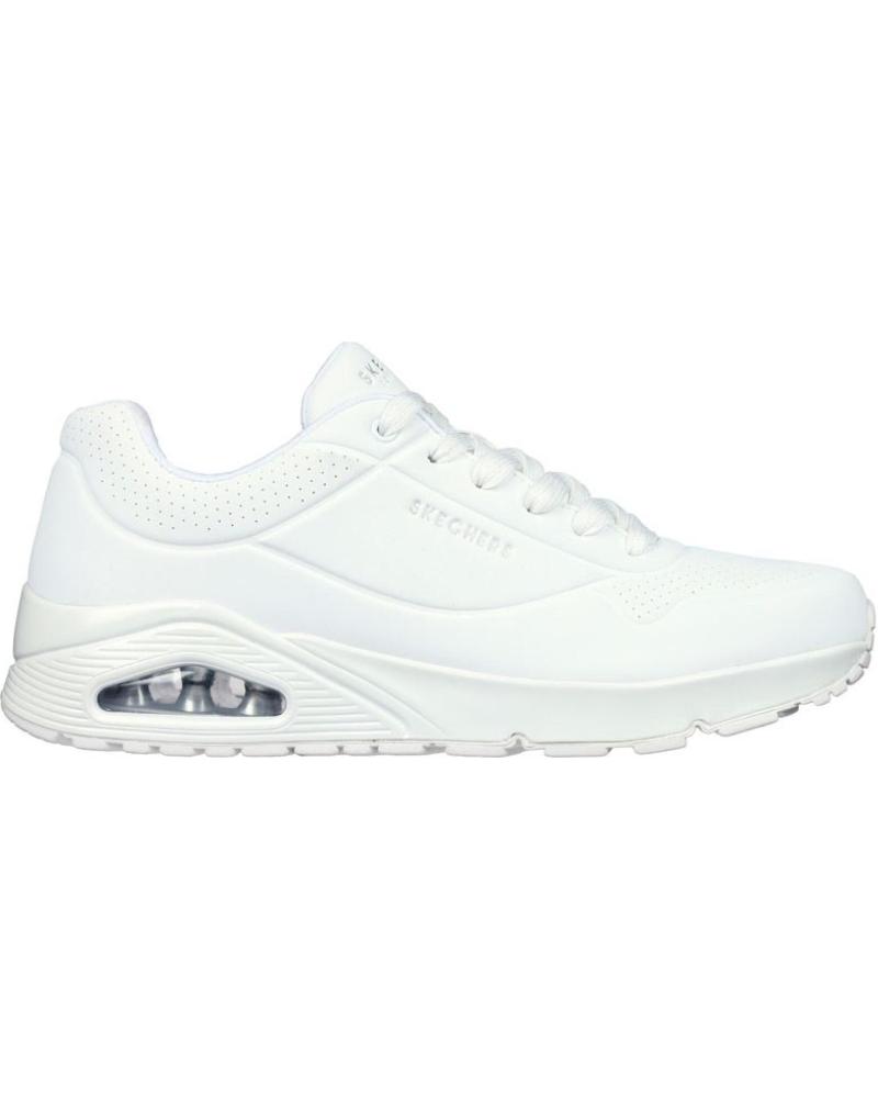 Sneaker für Herren SKECHERS ZAPATILLA UNO-STAND ON AIR 52458-W BLANCO