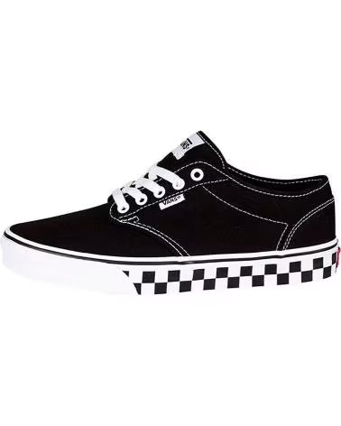 Esportes  de Homem VANS OFF THE WALL VANS ATWOOD CHECKER SIDEWALL VN0A5HTRBLK1 NEGRO
