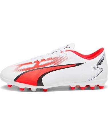 Sportivo per Bambina e Bambino PUMA ULTRA PLAY MG JR 107532-01 BLANCO BLANCO