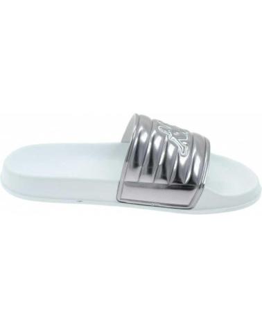 Chanclas de Mujer y Niña KAPPA CHANCLA NOLESIT MUJER PLATA BLANCO