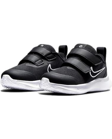 Woman and girl and boy Trainers NIKE ZAPATILLAS NEGRAS STRUR RUNNER 3 DA2778 NEGRO