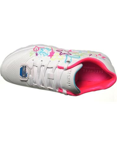 Esportes  de Menina SKECHERS KIDS UNO LITE 310391L-WMN BLANCO WMN