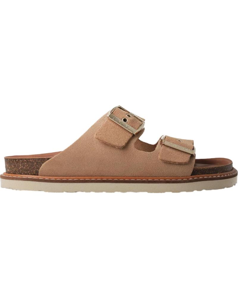 Sandalias-De-Mujer-GENUINS-HAWAII-G105574-BEIGE-MARRóN