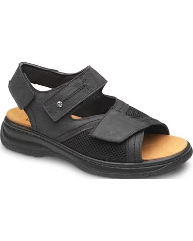 Man Sandals calzamedi SANDALIAS ORTOPEDICAS 2175 ESPECIAL CABALLERO DIABETICO NEGRO
