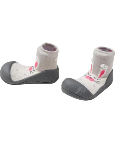 Pantoufles pour Fille et Garçon ATTIPAS PRIMEROS PASOS PET APE02 GRIS