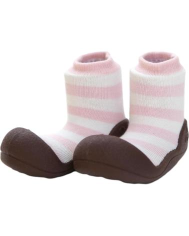 Bébé pour Fille et Garçon ATTIPAS PRIMEROS PASOS NATURAL HERB AN05 ROSA