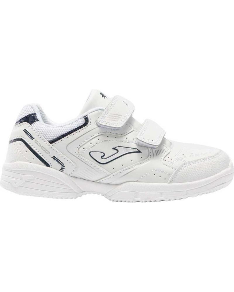Sportivo per Bambina e Bambino JOMA ZAPATILLA SPORT SCHOOL JR WSCHOW2142V BLANCO