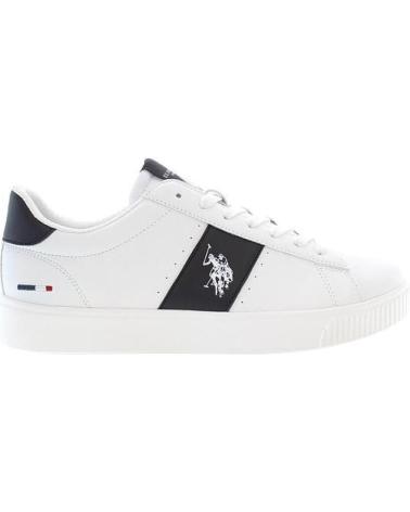 Deportivas de Mujer US POLO ASSN ZAPATILLA U S POLO TYMES TYMES009 WHI BLK01 BLANCO