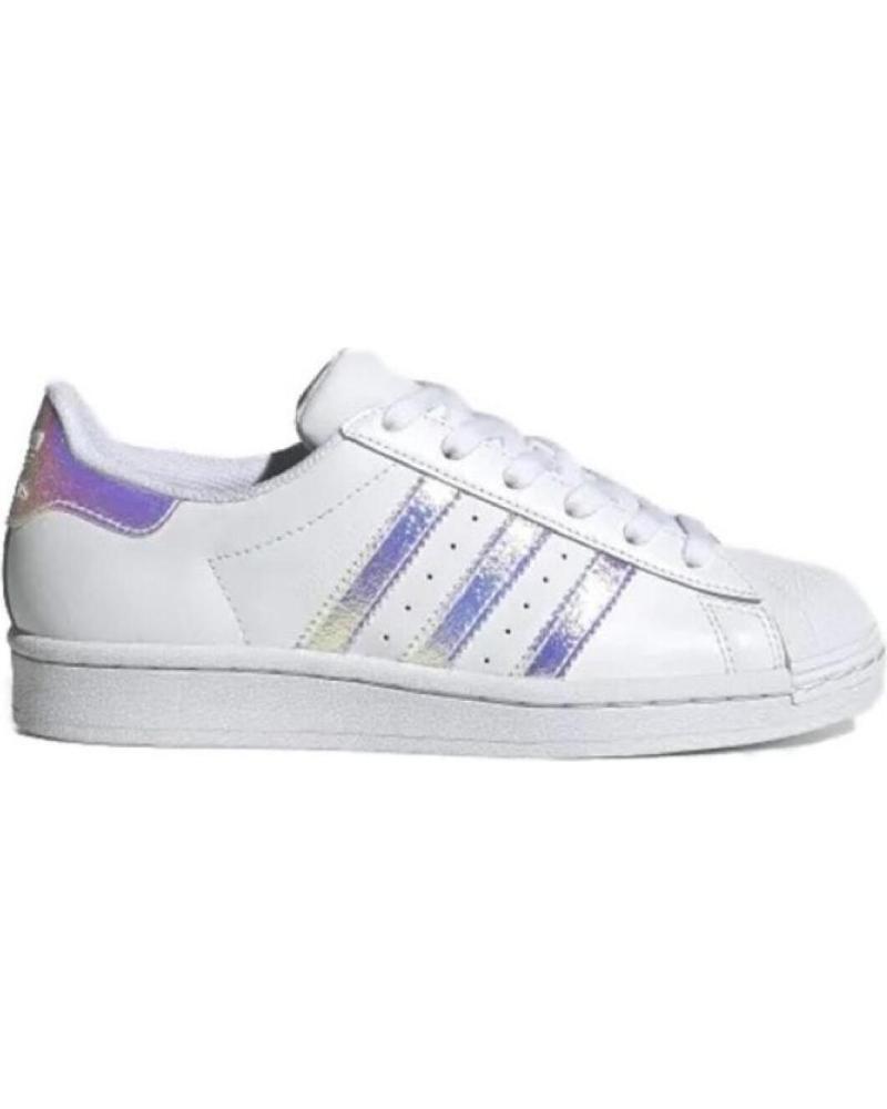 Sapatilhas de Mulher ADIDAS ZAPATILLA SUPERSTAR J FV3139 BLANCO BLANCO