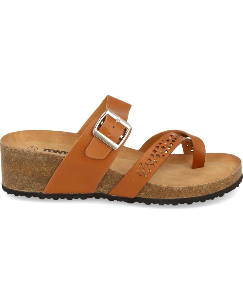 Sandalias de Mujer SPORT3PUNTO0 BQ01-CAMEL VARIOS COLORES