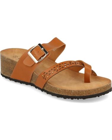 Sandalias de Mujer SPORT3PUNTO0 BQ01-CAMEL VARIOS COLORES