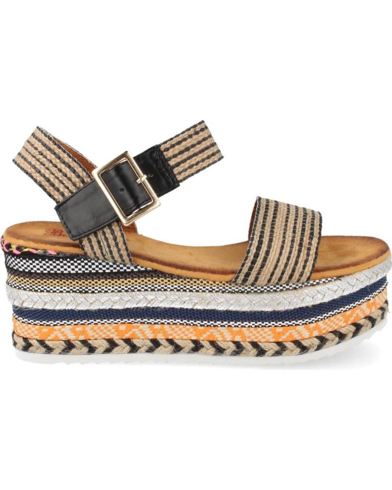 Sandalias de Mujer SPORT3PUNTO0 3M121-NEGRO VARIOS COLORES