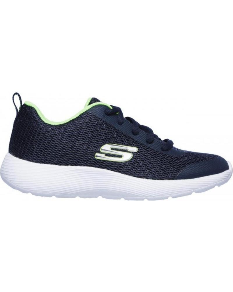 Sports-Shoes-De-Niña-SKECHERS-DYNA-LITE-98121-AZUL-MARINO