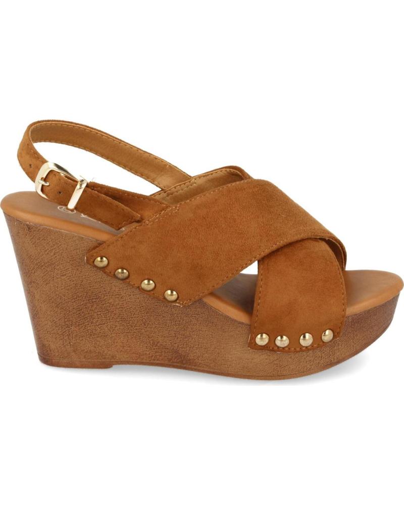 Sandales pour Femme SPORT3PUNTO0 Y5627-CAMEL VARIOS COLORES