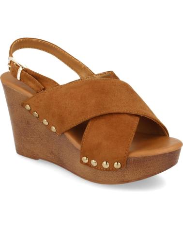 Sandales pour Femme SPORT3PUNTO0 Y5627-CAMEL VARIOS COLORES