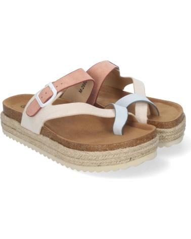 Woman Sandals SPORT3PUNTO0 M-266-BEIGE VARIOS COLORES