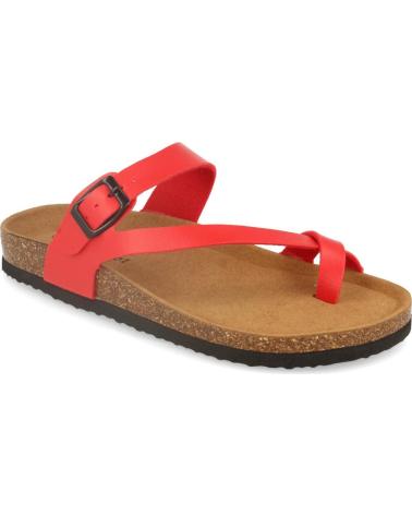 Sandalias de Mujer SPORT3PUNTO0 M-15-ROJO VARIOS COLORES